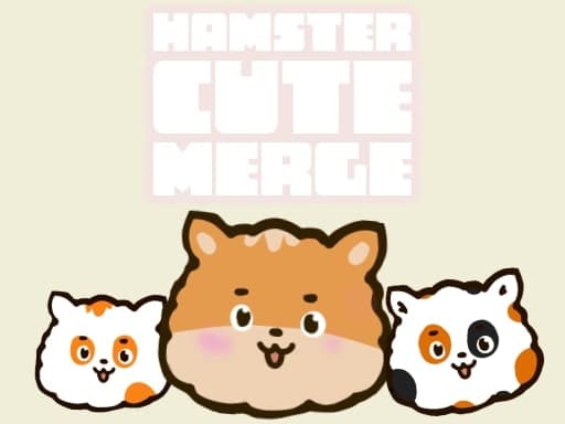 Captura de pantalla del juego Hamster Cute Merge  - adventure - Juego gratuito en línea