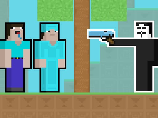 Captura de pantalla del juego Noob vs Pro Help Hacker - arcade - Juego gratuito en línea