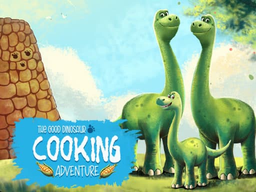 The Good Dinosaur Cooking Adventure game screenshot - girls - Free online game
