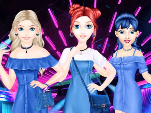 Denim Dress Fashion游戏截图 - girls - 免费在线游戏