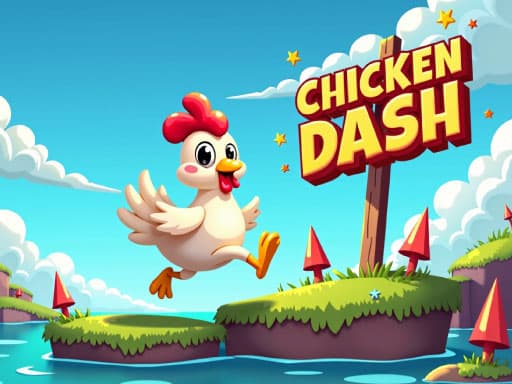 Chicken Dash  game screenshot - hypercasual - Free online game