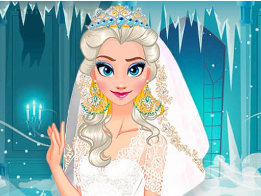 Ice Queen Wedding Planner game screenshot - hypercasual - Free online game