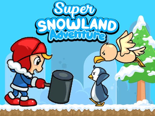 Super Snowland Adventure游戏截图 - racing - 免费在线游戏