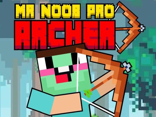 Mr Noob Pro Archer Game game screenshot - hypercasual - Free online game
