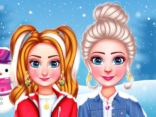 Princess Get Ready For Winter game screenshot - girls - Free online game