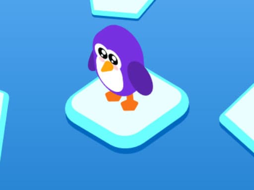 Purple Penguin game screenshot - hypercasual - Free online game