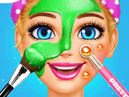 Spa Day Makeup Artist: Makeover Salon Girl Games game screenshot - girls - Free online game