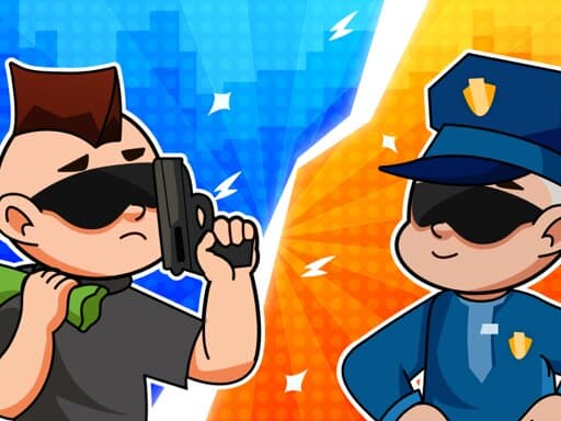 Robber and cop game screenshot - action - Free online game