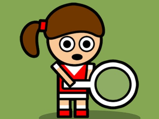 Captura de pantalla del juego Retro Tiny Tennis - sports - Juego gratuito en línea