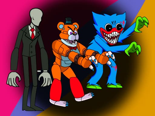 Monsters Attack Impostor Squad game screenshot - shooting - Free online game