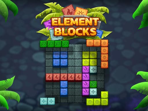 Element Blocks game screenshot - girls - Free online game