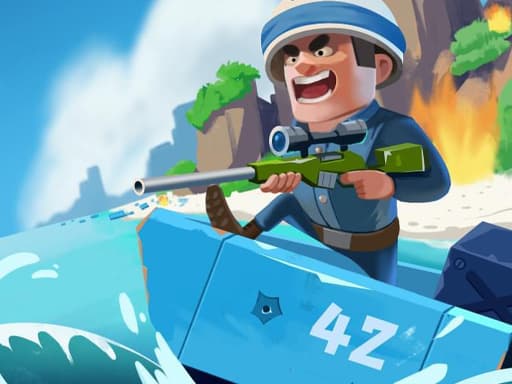 Captura de pantalla del juego Coastal defense - shooting - Juego gratuito en línea