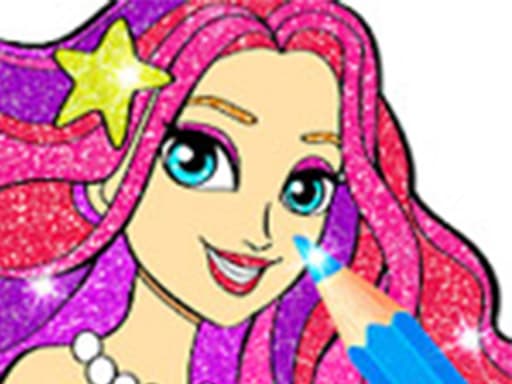 Captura de pantalla del juego Princess Mermaid Coloring Game - girls - Juego gratuito en línea