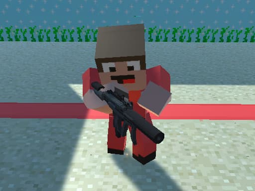 Captura de pantalla del juego Noobs and Squid Challenge - action - Juego gratuito en línea