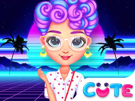 Popular 80s Fashion Trends游戏截图 - girls - 免费在线游戏