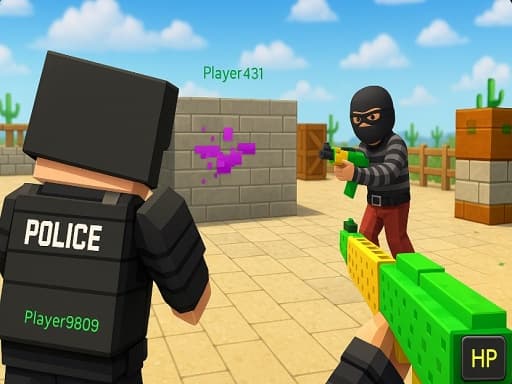 Pixel Legyfare Wars游戏截图 - shooting - 免费在线游戏
