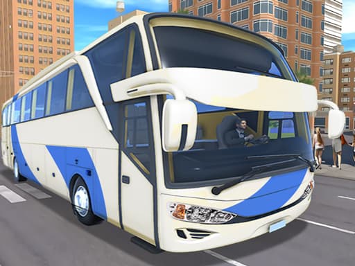 City Bus Driving game screenshot - action - Free online game