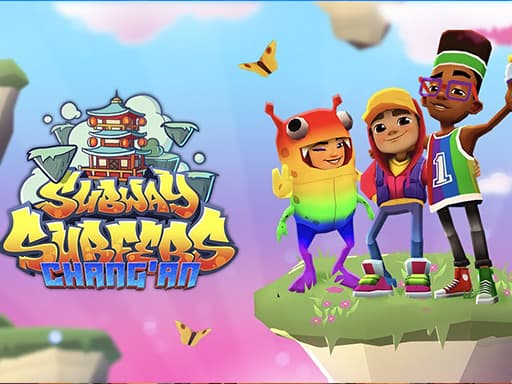 Captura de pantalla del juego Subway Surfers Changan - racing - Juego gratuito en línea