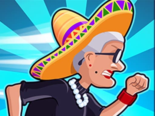 Angry Gran Run: Mexico game screenshot - hypercasual - Free online game