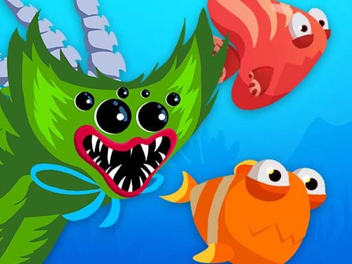Captura de pantalla del juego Eat The Fish IO - adventure - Juego gratuito en línea