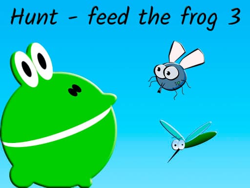 Hunt feed the frog 3 game screenshot - clicker - Free online game