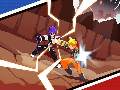 Captura de pantalla del juego NARUTOvsBLEACH - hypercasual - Juego gratuito en línea