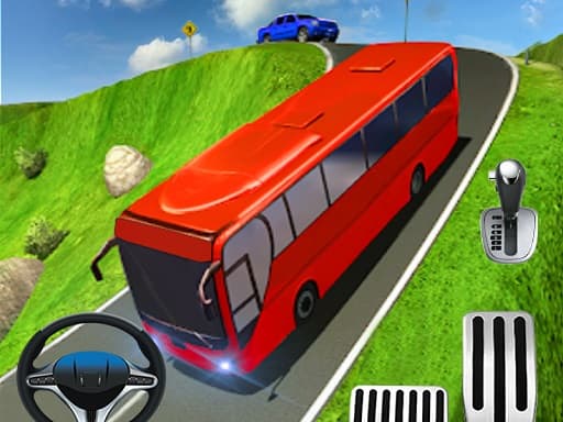 Euro Uphill Bus Simulator : New Bus Game 2022游戏截图 - racing - 免费在线游戏