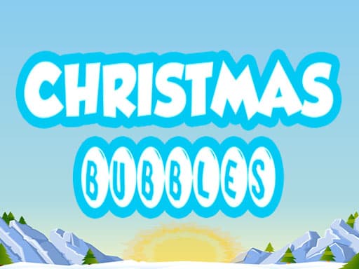 Christmas Bubbles HD game screenshot - hypercasual - Free online game
