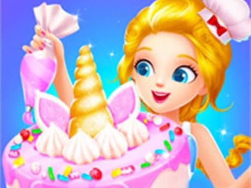 Captura de pantalla del juego Princess Unicorn Food Game - girls - Juego gratuito en línea
