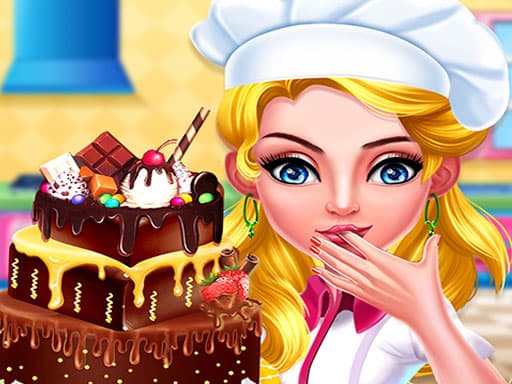 Chocolate cake cooking party游戏截图 - girls - 免费在线游戏
