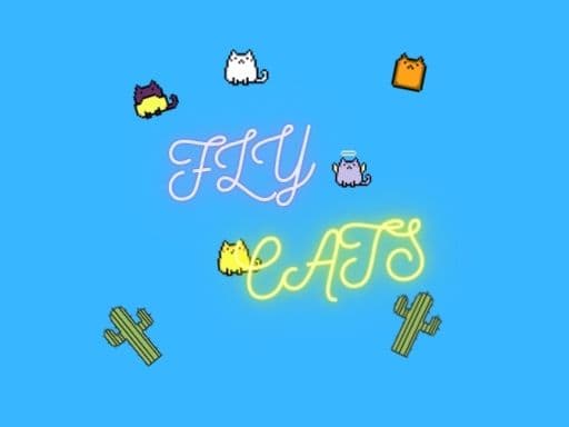 Fly Cats game screenshot - hypercasual - Free online game