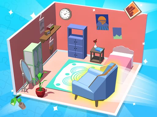 Room Sort Floor Plan game screenshot - puzzles - Free online game
