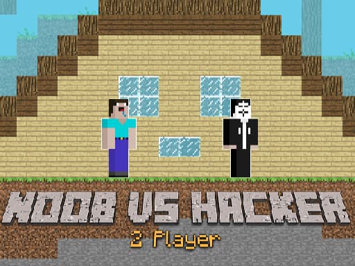 Captura de pantalla del juego Noob vs Hacker - 2 Player - adventure - Juego gratuito en línea