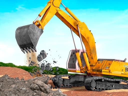 Real JCB Excavator Simulator游戏截图 - boys - 免费在线游戏