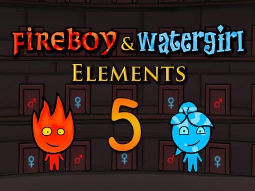 Captura de pantalla del juego Fireboy and Watergirl 5 Elements - adventure - Juego gratuito en línea