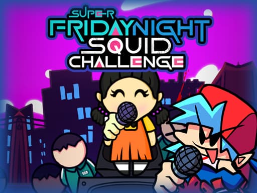 Captura de pantalla del juego Super Friday Squid Challenge - hypercasual - Juego gratuito en línea