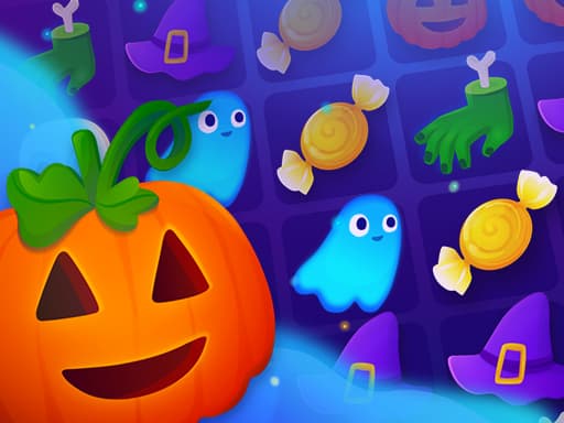 Captura de pantalla del juego Jewel Halloween - puzzles - Juego gratuito en línea