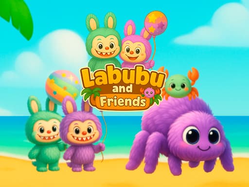 Labubu and Friends   2Player game screenshot - arcade - Free online game