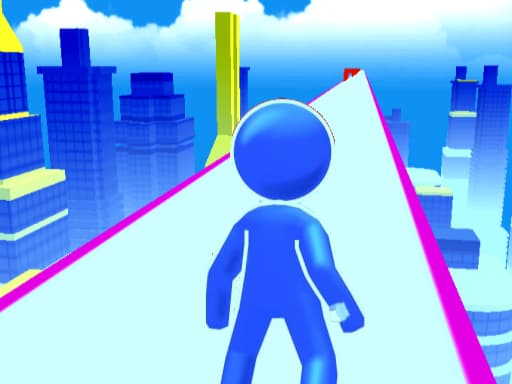 Parkour Skyblock game screenshot - fighting - Free online game