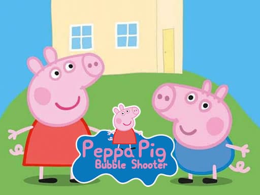 Peppa Pig Bubble Shooter游戏截图 - girls - 免费在线游戏