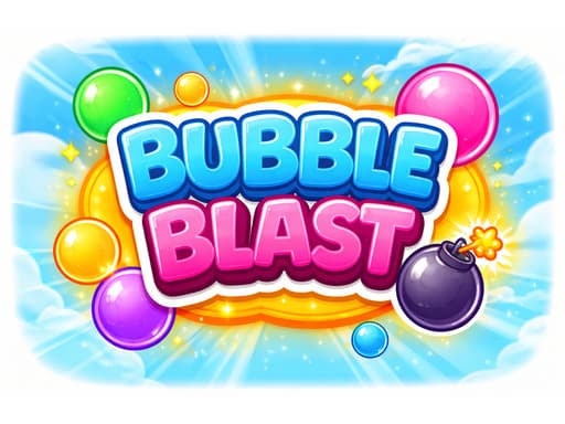 Captura de pantalla del juego BUBBLE BLAST - hypercasual - Juego gratuito en línea