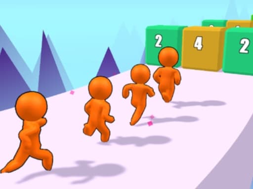 Dodge Run 3D game screenshot - hypercasual - Free online game