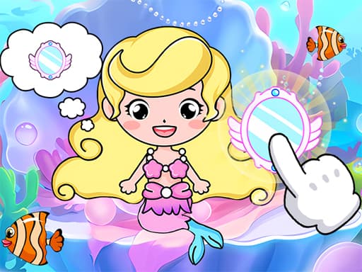 Mermaid Princess Avater Castle game screenshot - girls - Free online game