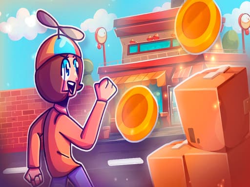 Skibronx Runner game screenshot - boys - Free online game
