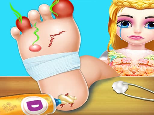 Foot doctor-ER Surgery Doctor  game screenshot - hypercasual - Free online game