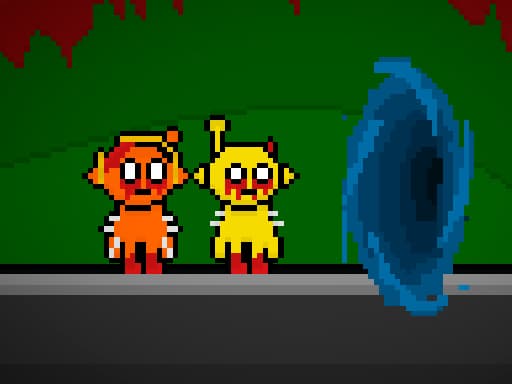 Sprunki Horror Version Dark game screenshot - arcade - Free online game