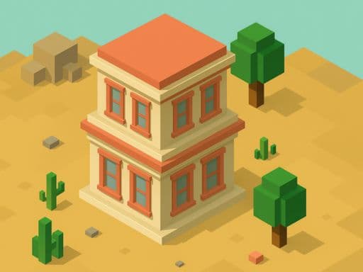 Tappy Tower game screenshot - adventure - Free online game