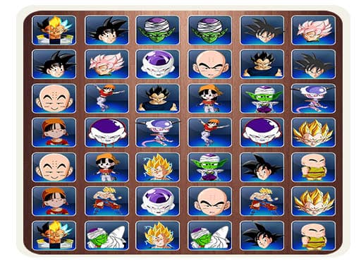Find The Dragon Ball Z Face游戏截图 - clicker - 免费在线游戏