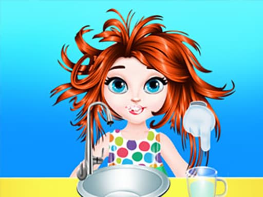 Baby Taylor Back To School game screenshot - cooking - Free online game