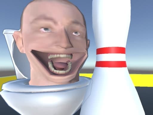 Skibidi Toilet Bowling游戏截图 - arcade - 免费在线游戏